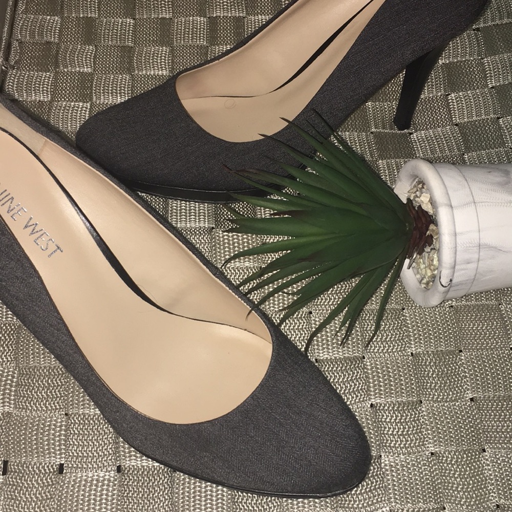 Nine West  Grey Heels